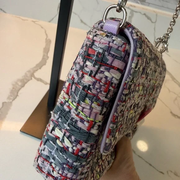 Christian Dior Limited Edition Tweed Miss Dior Clutch - Picture 10 of 16